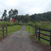 Terreno a Venda - com duas cabanas de alto padro