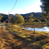 Terreno de dois hectares com casa e cabana  venda