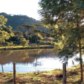 Terreno de dois hectares com casa e cabana  venda